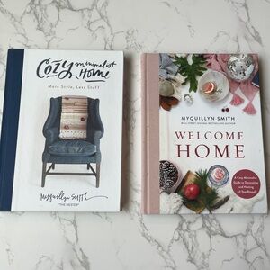 Cozy Minimalist Home & Welcome Home Book Set by Myquillyn Smith